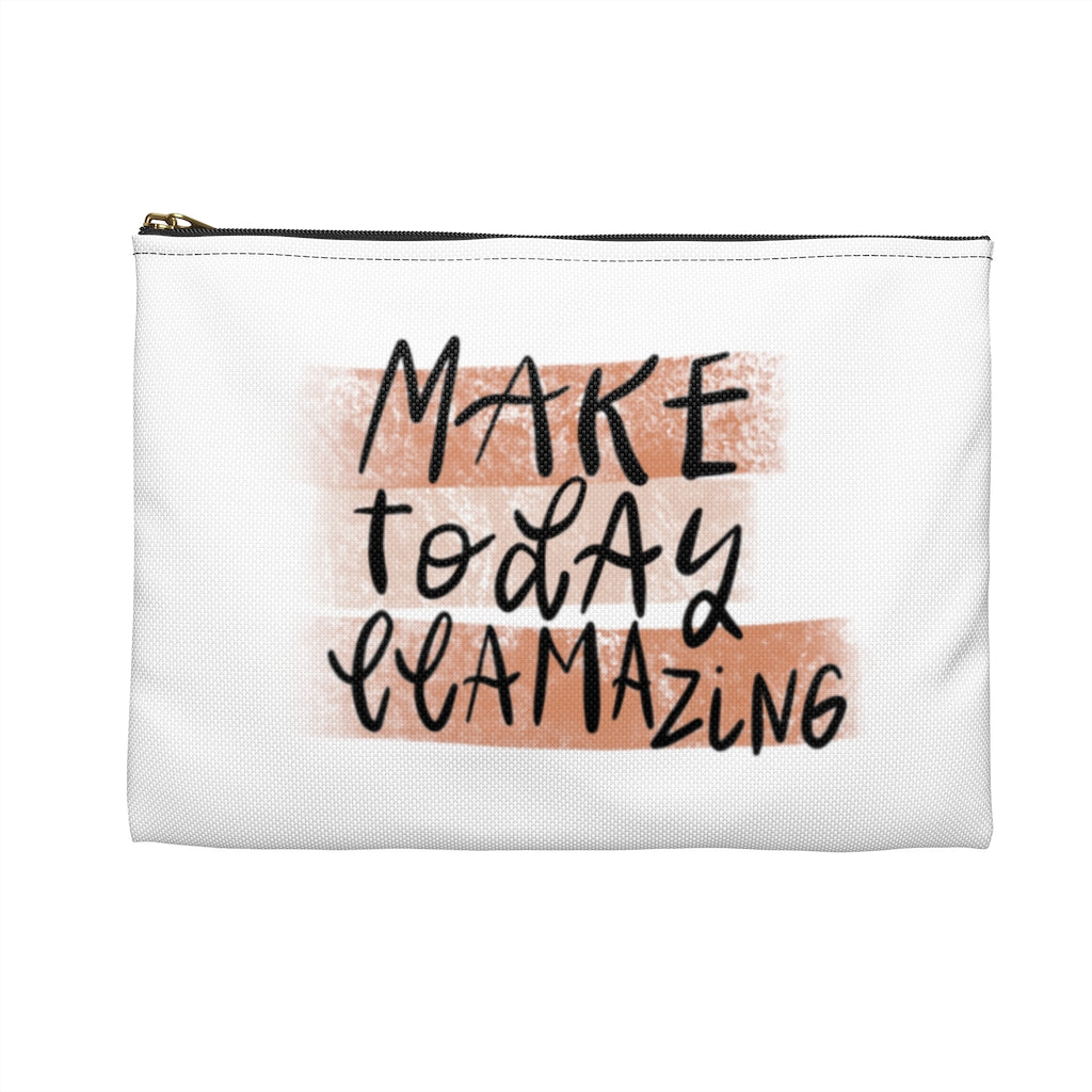 Make Today Llamazing Accessory Pouch