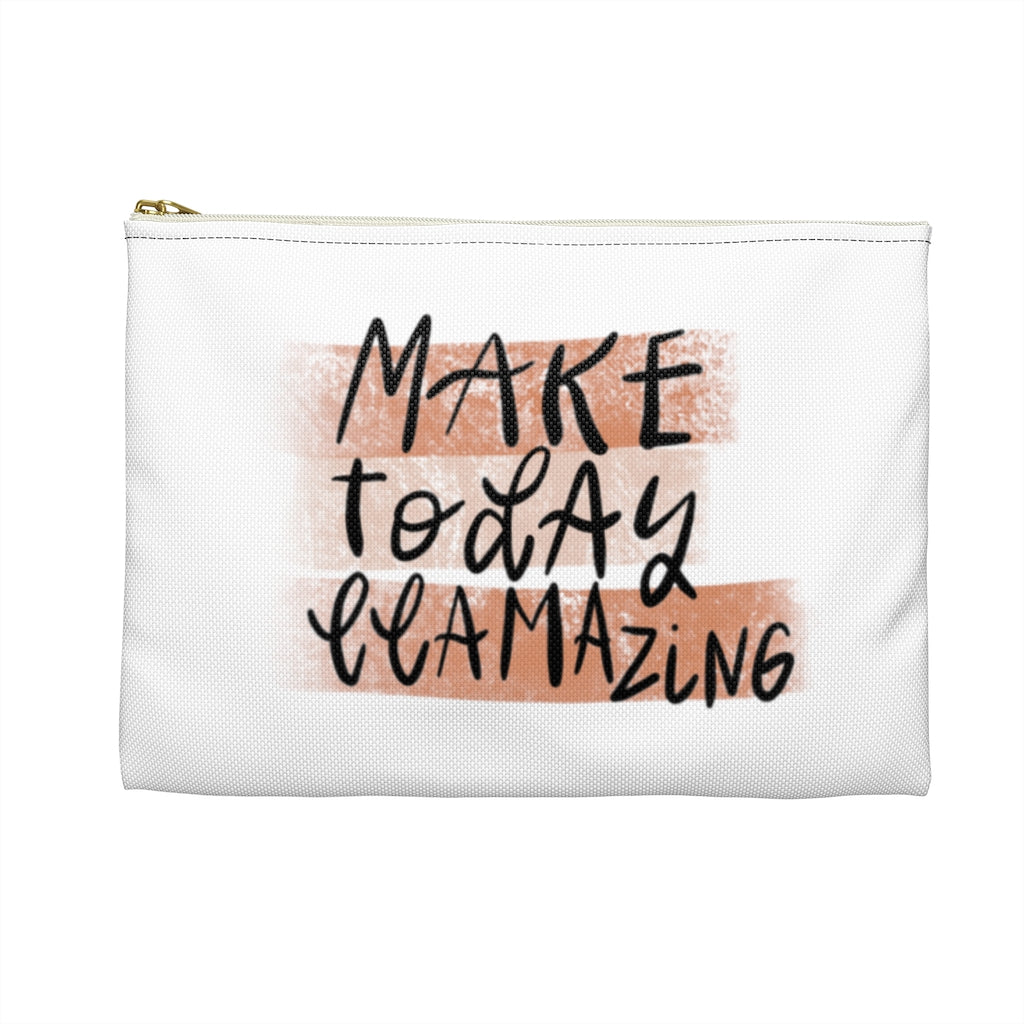Make Today Llamazing Accessory Pouch